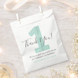 Sacolinha Presente Personalizado de 1º Aniversário com Ponto