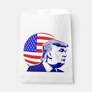 Sacolinha presidente da bandeira americana donald trump