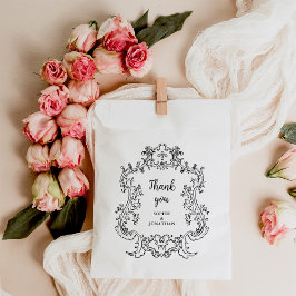 Sacolinha Preto e Branco Regal | Quadro Vintage Barroco