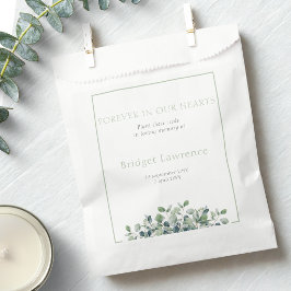 Sacolinha Pretty Eucalyptus Funeral Seed Packet