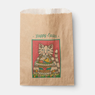 SACOLINHA PRIMAVERA KITTEN & PÁSCOA BASKET, BOLSAS FAVORÁVEI