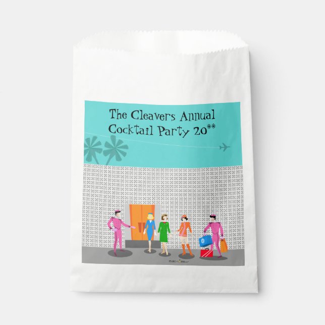 Sacolinha Primaveras de Palma Atômica Partido de Stewardese  (Frente)