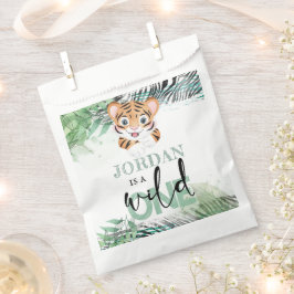 Sacolinha Primeira Selva de Leão de Aniversário Personalizad