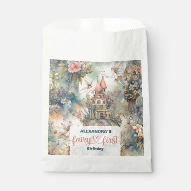 Sacolinha Primeiro aniversario da Primeira Rapariga (Frente)