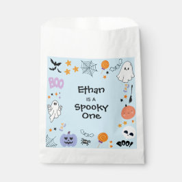 Sacolinha Primeiro aniversario de Dia das Bruxas de Fantasma