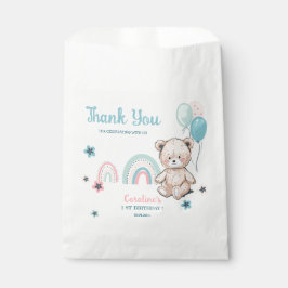 Sacolinha primeiro aniversario Favor Bolsas apresentam um ur