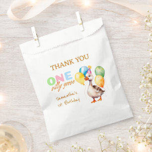Sacolinha Primeiro aniversario Gado Um Bobo Bonito Obrigado