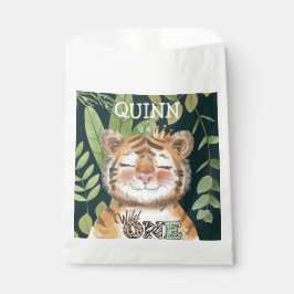 Sacolinha Primeiro aniversario Safari Selvagem de Animais Se