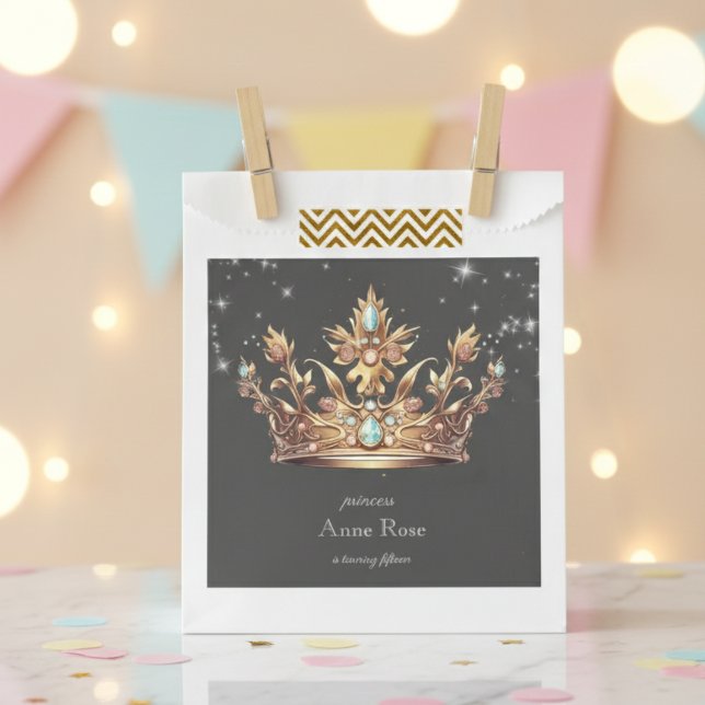 Sacolinha Princesa Real Birthday (Criador carregado)