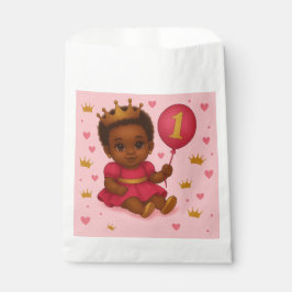 Sacolinha Princess Pink & Gold Favor Bag
