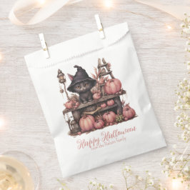 Sacolinha Professor Salem Black Cat Witness Feliz Halloween