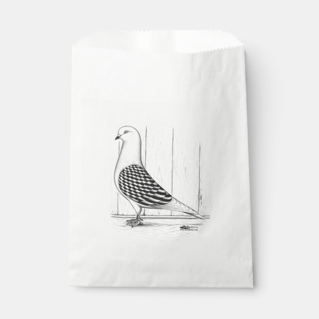 Sacolinha Protetor Tippler - Pombo Marcado (Frente)