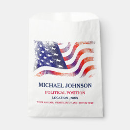 Sacolinha Publicidade de Campanha Política Americana Eleitor