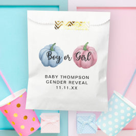 Sacolinha Pumpkin gênero revela