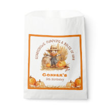 PUMPKINS E BALAS DE ANIVERSÁRIO MODERNO DE HAY