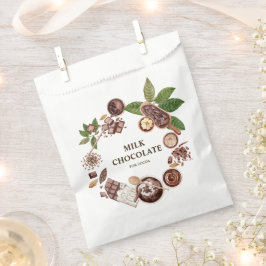 Sacolinha Quadro de Buquê de Chocolate