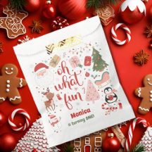 Que aniversário divertido de natal