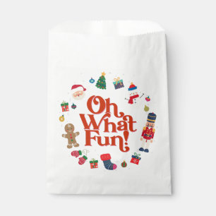 Sacolinha Que Festa de aniversário De Natal Divertida