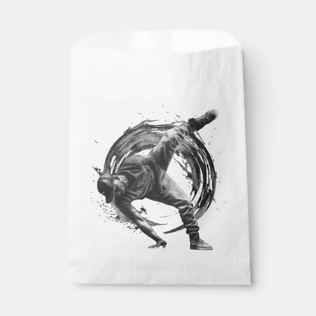 Sacolinha Quebrar Estilo Urbano Movimento Monocromático (Frente)