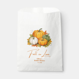 Sacolinha Queda no Chá de panela Russo de Bomba de outono