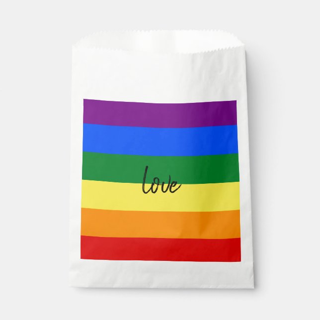 Sacolinha Rainbow Pride (Frente)