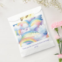 Rainbow Watercolor Birthday