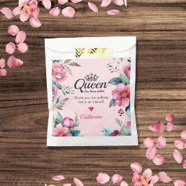 Sacolinha Rainha dos Corações - Chá de panela Rosa