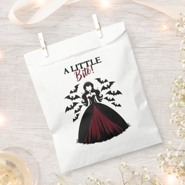 Sacolinha Rainha Vampira Halloween (Cortado)