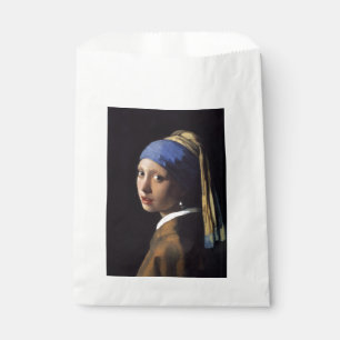 Sacolinha Rapariga com pérolas a ouvir por Johannes Vermeer