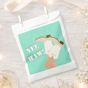 Sacolinha Rapariga Moderna Boot Pernas Estrelas Yeehaw Mint