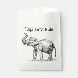 Sacolinha Regra de elefantes