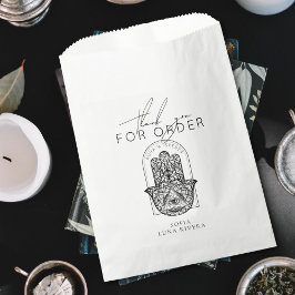 Sacolinha Reiki Master Hamsa Hand Evil Eye Yoga Therapist