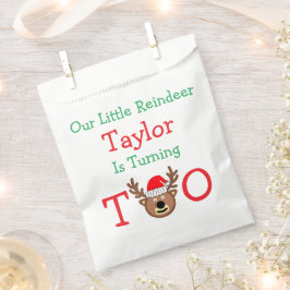 Sacolinha Reindeer segundo aniversário