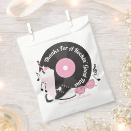 Sacolinha Retro 1950s Diner Birthday Favor Bolsas - Salto So