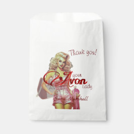 Sacolinha Retro Avon Obrigado