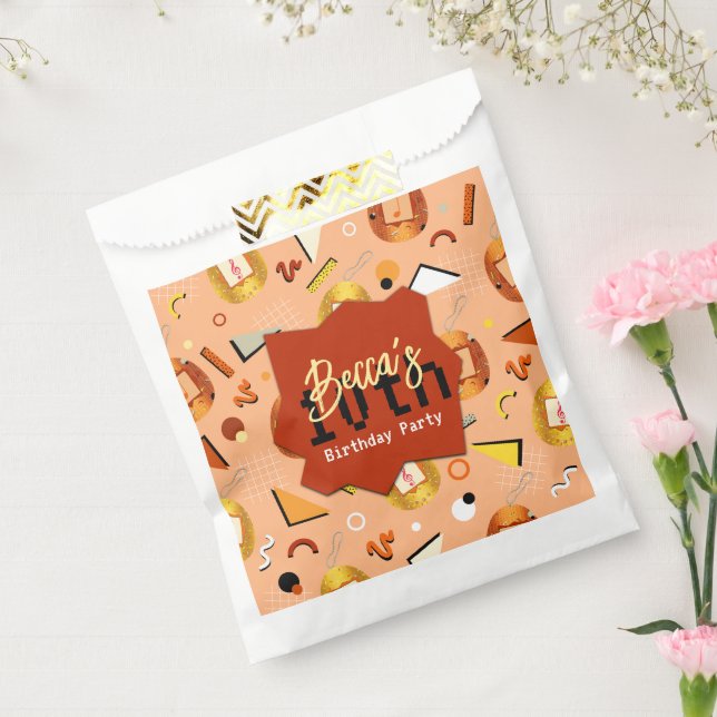 Sacolinha Retro Orange Tamagotchi Birthday (Selado)