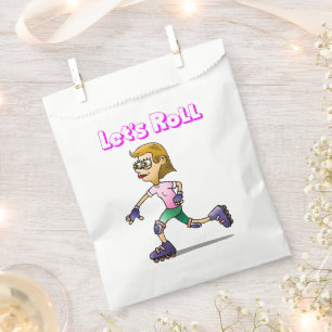 Sacolinha Roller Skating Girl