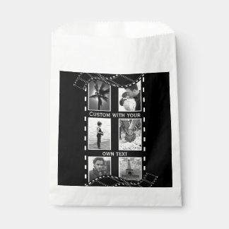 Sacolinha Rolo de Filme Preto e Branco Personalizado com Fot