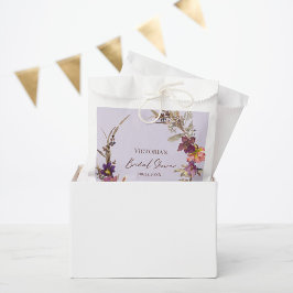 Sacolinha Romântica Chá de panela de flor selvagem Favorece