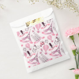 Sacolinha Rosa de Casamento do Partido do Chá de Aniversário