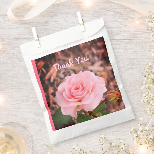 Sacolinha Rosa de Jardim Rosa (Cortado)