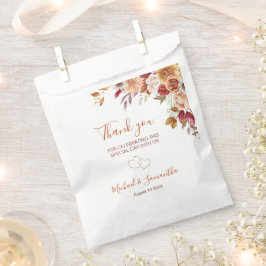 Sacolinha Rosa russo e Casamento outono de crisântemo