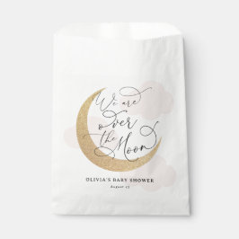 Sacolinha Rosa sobre o Chá de fraldas da Lua