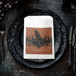 Sacolinha Rosas Pretos Góticos, Raven e Negras Casamento por