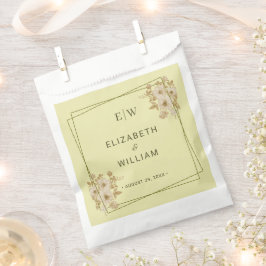 Sacolinha Rose Frame – Monogram Celestial Yellow Wedding