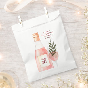 Sacolinha Rosé sobre as Rosas do Dia dos Namorados Saco de F