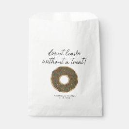 Sacolinha Rosquinha De Chocolate Se Eu Faço Casamento Engraç