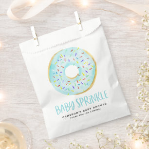 Sacolinha Rosquinha De Cor Azul-Cura Bastante Molhada Bebê,