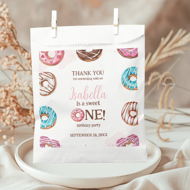 Sacolinha Rosquinha Doce Uma Rapariga Sprinkles (Criador carregado)