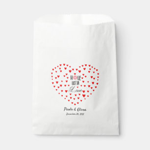 Sacolinha Rosquinha personalizada Hole Lotta Favorece Bolsas